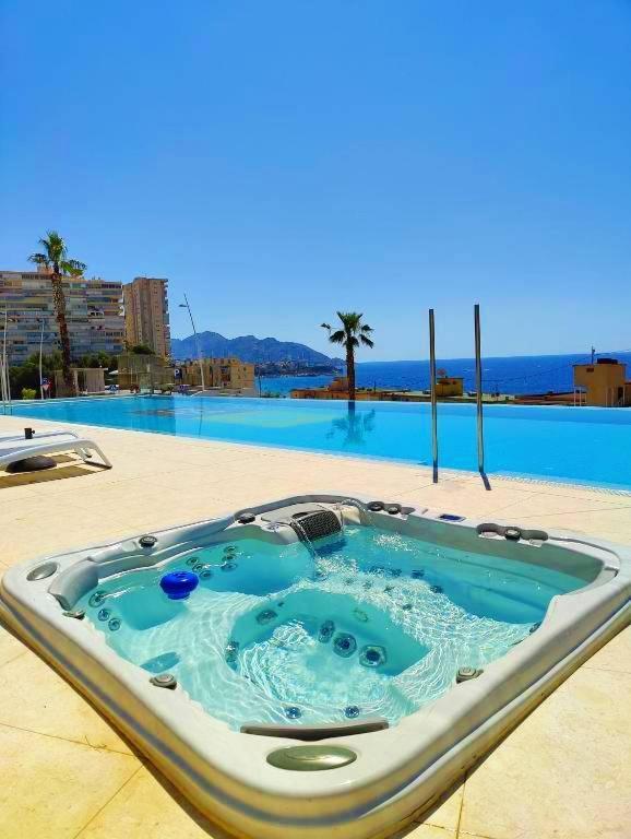 Sunset Cliffs Beach Benidorm Extérieur photo